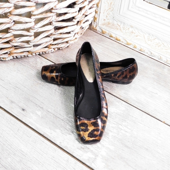 ANTONIO MELANI Shoes - ANTONIO MELANI WMN 7 CHEETAH PATENT LTHR SLIP ONS